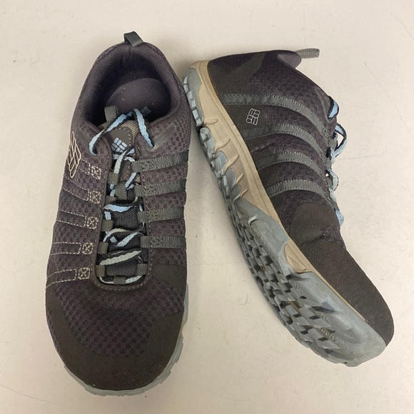 COLUMBIA Techlite Omni Grip Lace Up Sneakers Sz 9 - Picture 1 of 17